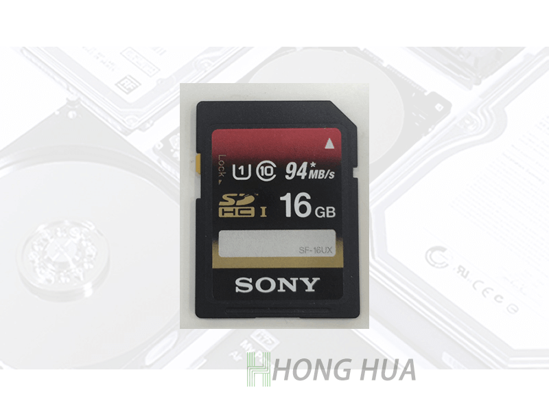 SONY 16GB SD卡 記憶卡資料救援案例