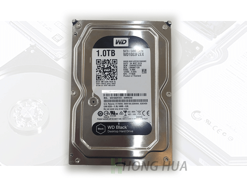 WD 1.0TB (WD1003FZEX) 硬碟資料救援