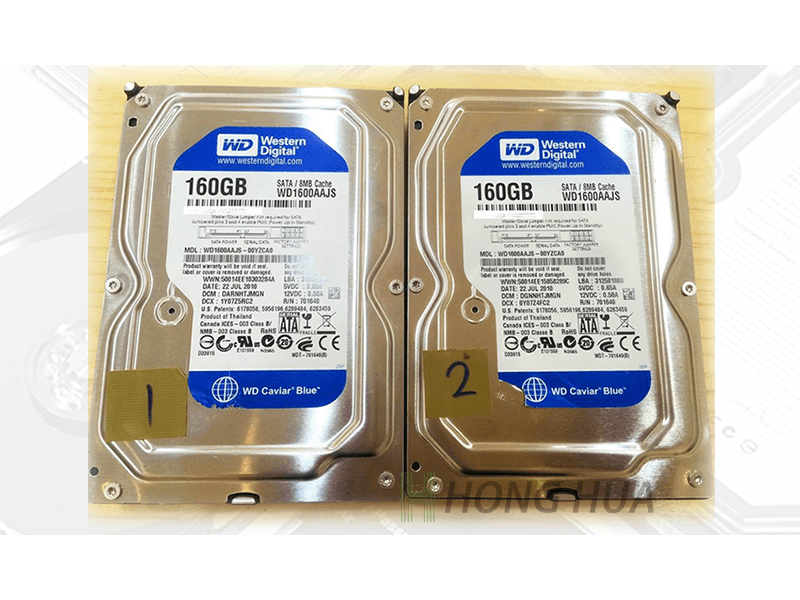 RAID-1 伺服器硬碟陣列 (WD1600AAJS x2) raid資料救援
