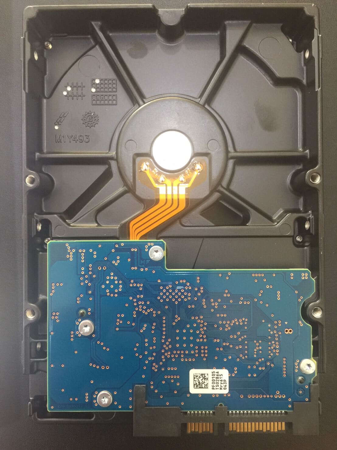 WD 1T WD10EZEX*2,TOSHIBA 1T*3 硬碟資料救援 - 照片 3