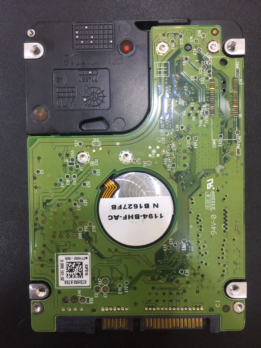 WD 640G(WD6400BPVT)硬碟資料救援 - 照片 3