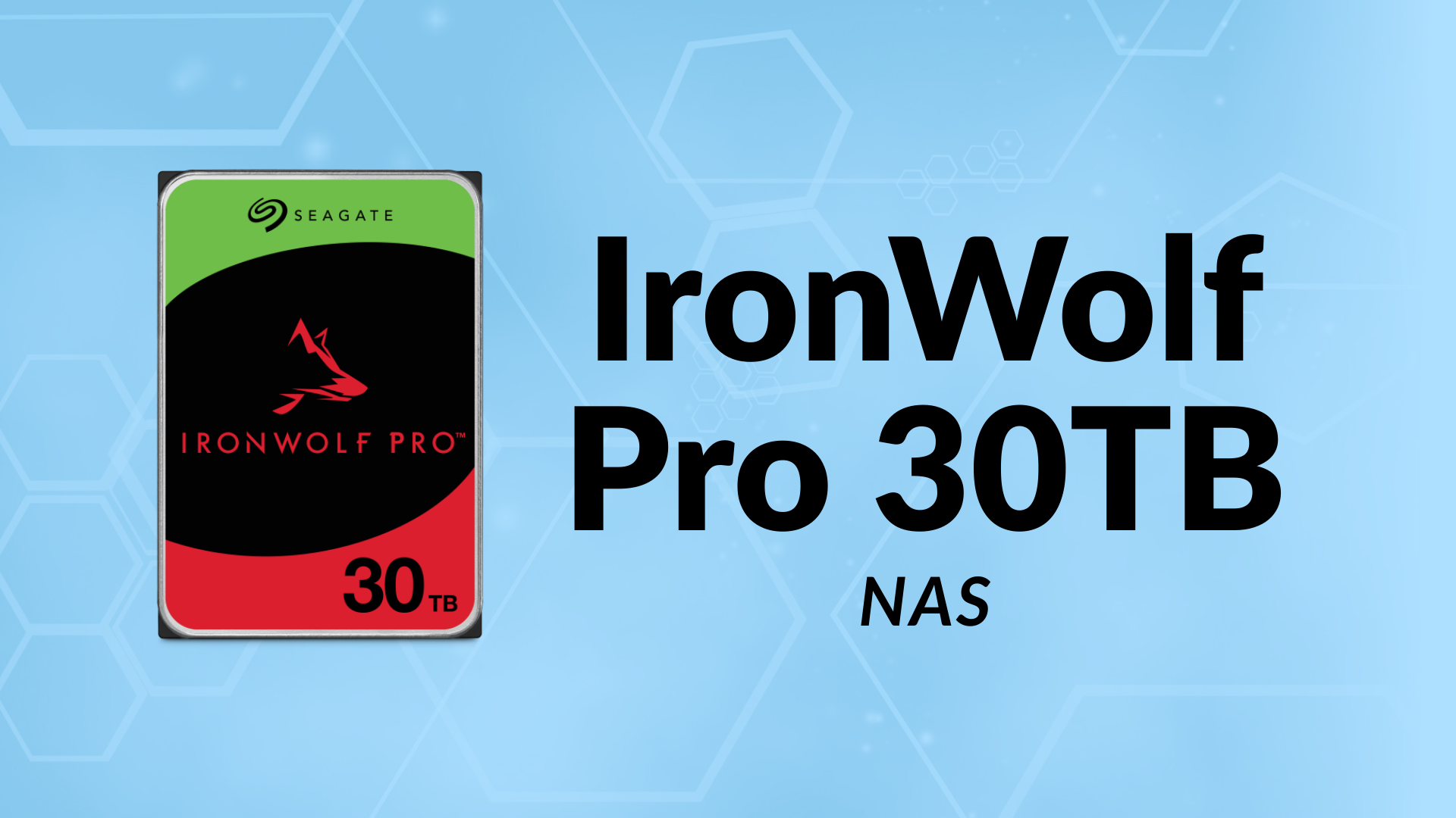 矽捷推出 30TB 專業 NAS 硬碟